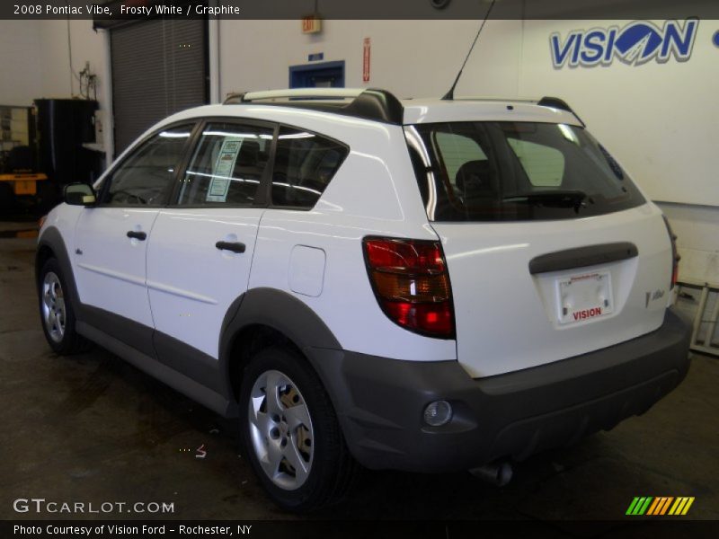 Frosty White / Graphite 2008 Pontiac Vibe