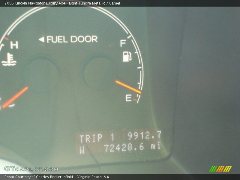 Light Tundra Metallic / Camel 2005 Lincoln Navigator Luxury 4x4