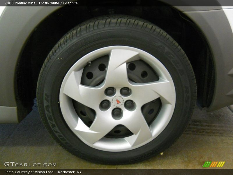 Frosty White / Graphite 2008 Pontiac Vibe