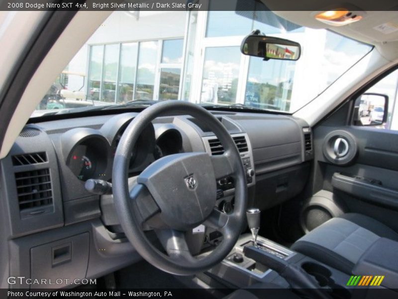 Bright Silver Metallic / Dark Slate Gray 2008 Dodge Nitro SXT 4x4