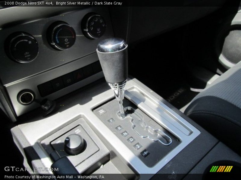 Bright Silver Metallic / Dark Slate Gray 2008 Dodge Nitro SXT 4x4