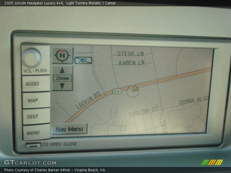 Light Tundra Metallic / Camel 2005 Lincoln Navigator Luxury 4x4