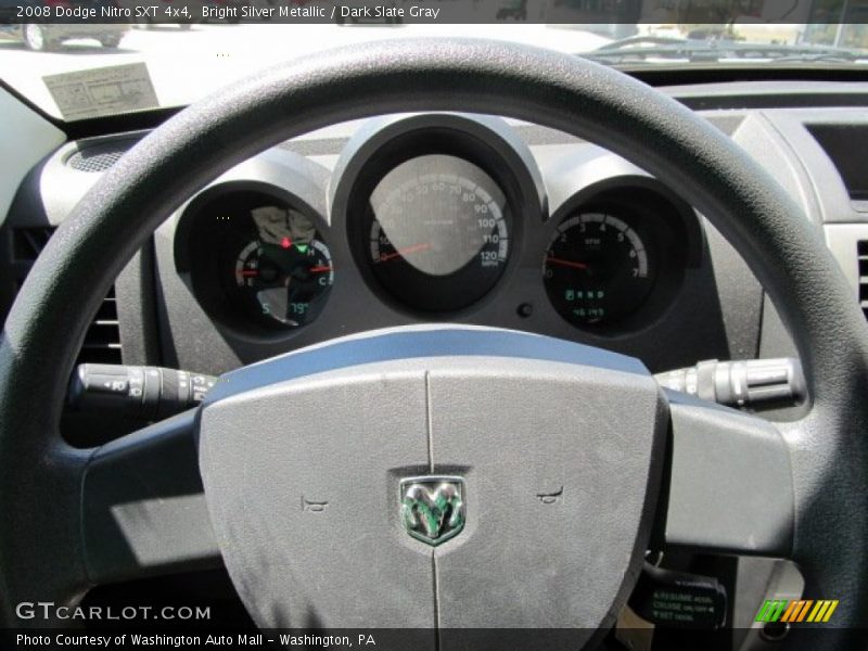Bright Silver Metallic / Dark Slate Gray 2008 Dodge Nitro SXT 4x4