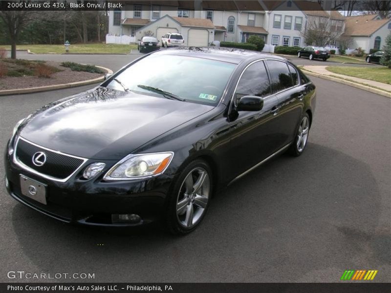 Black Onyx / Black 2006 Lexus GS 430