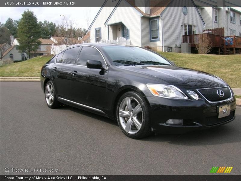 Black Onyx / Black 2006 Lexus GS 430