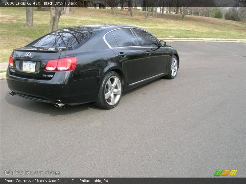 Black Onyx / Black 2006 Lexus GS 430