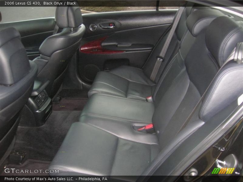 Black Onyx / Black 2006 Lexus GS 430