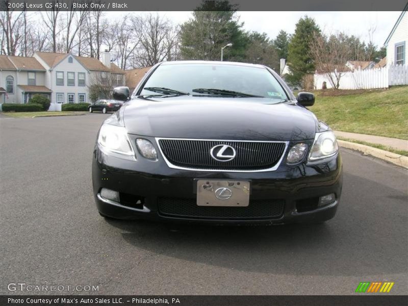 Black Onyx / Black 2006 Lexus GS 430