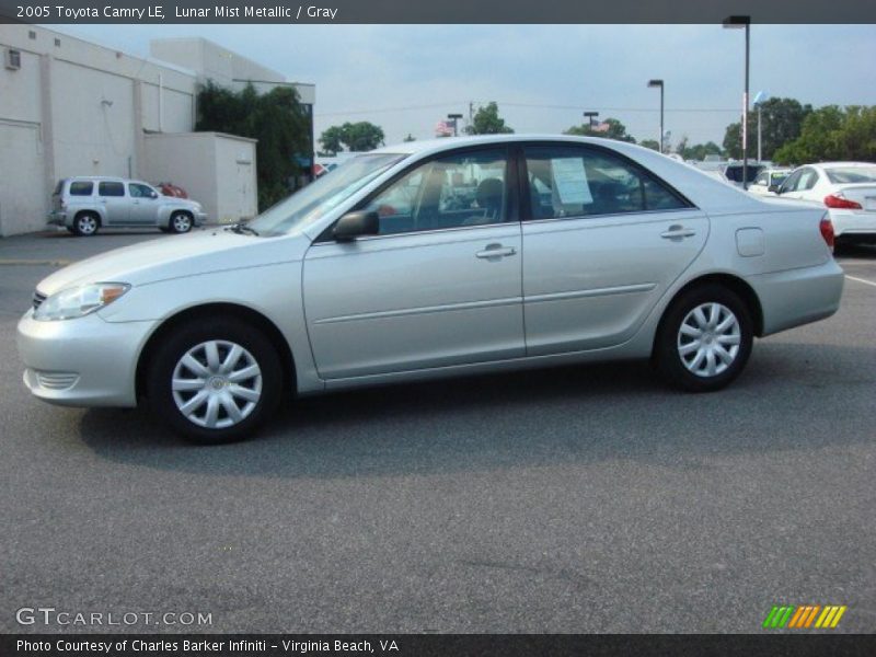 Lunar Mist Metallic / Gray 2005 Toyota Camry LE