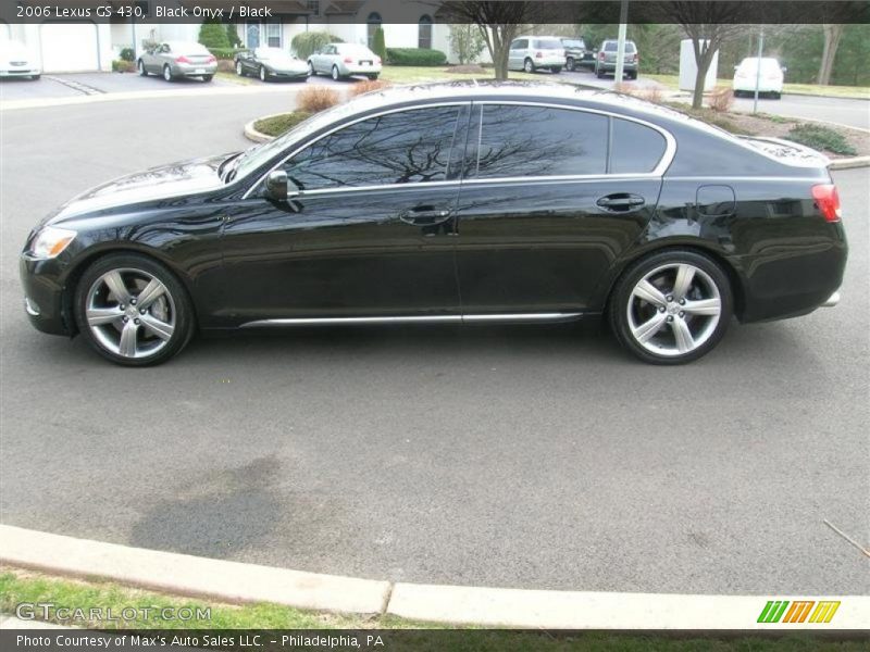 Black Onyx / Black 2006 Lexus GS 430