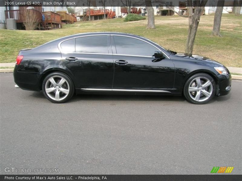 Black Onyx / Black 2006 Lexus GS 430