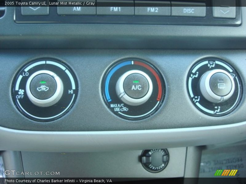 Lunar Mist Metallic / Gray 2005 Toyota Camry LE