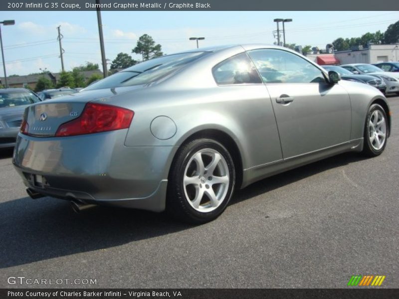 Diamond Graphite Metallic / Graphite Black 2007 Infiniti G 35 Coupe