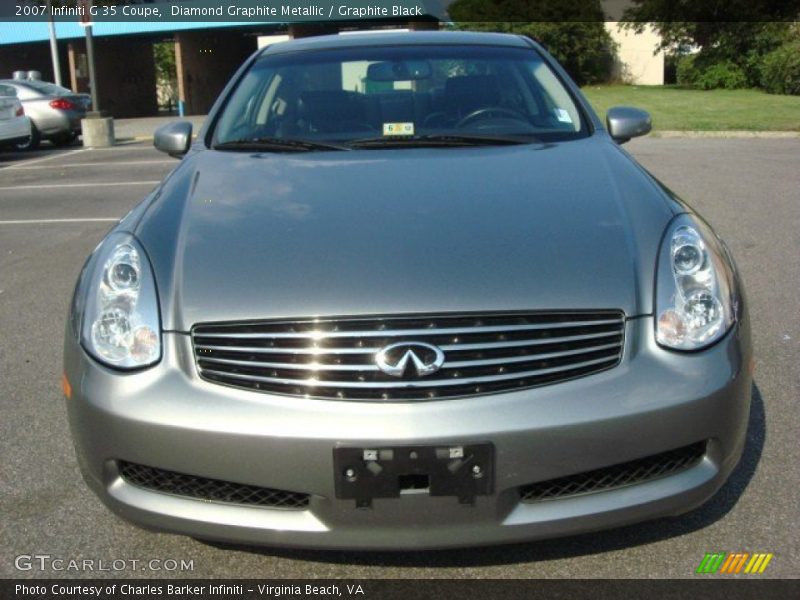 Diamond Graphite Metallic / Graphite Black 2007 Infiniti G 35 Coupe