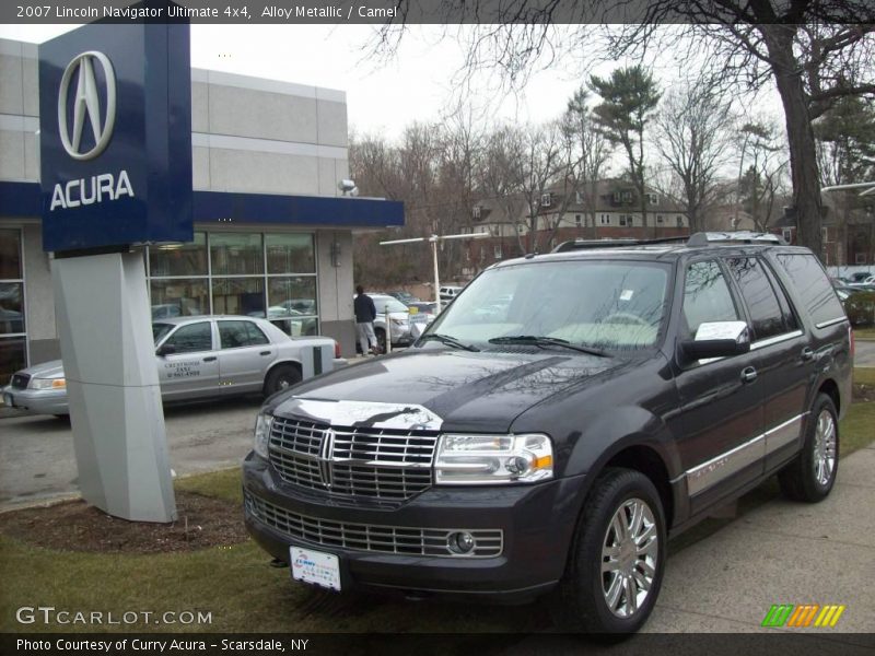 Alloy Metallic / Camel 2007 Lincoln Navigator Ultimate 4x4