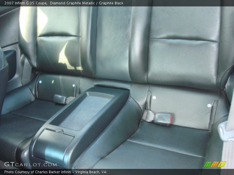 Diamond Graphite Metallic / Graphite Black 2007 Infiniti G 35 Coupe