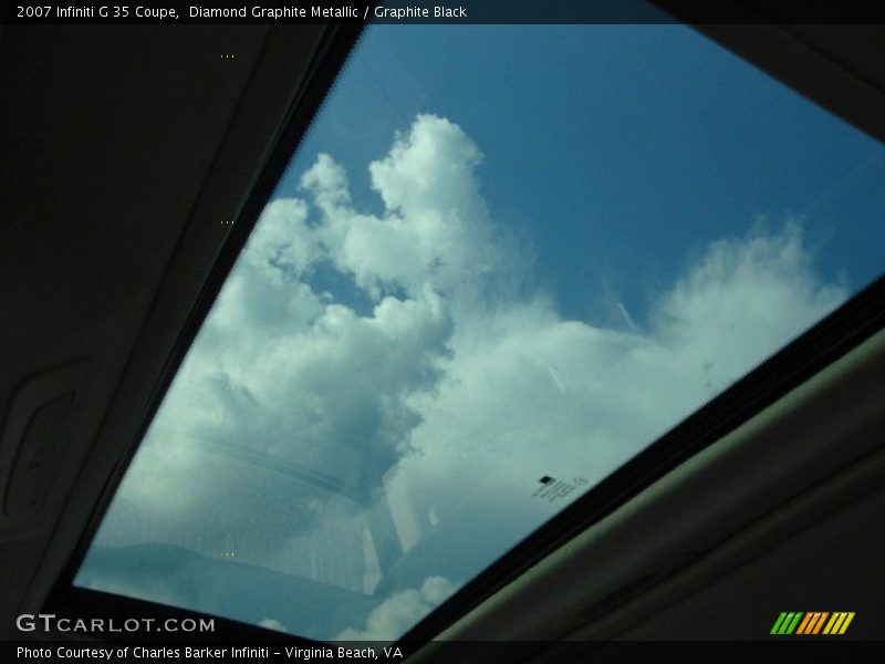 Diamond Graphite Metallic / Graphite Black 2007 Infiniti G 35 Coupe