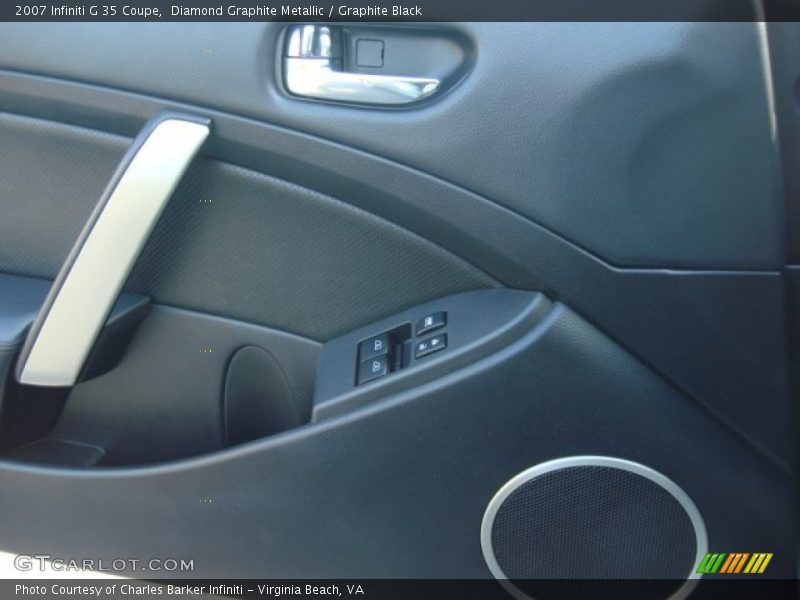 Diamond Graphite Metallic / Graphite Black 2007 Infiniti G 35 Coupe