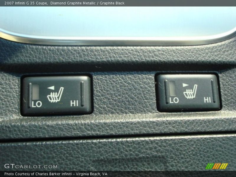 Diamond Graphite Metallic / Graphite Black 2007 Infiniti G 35 Coupe