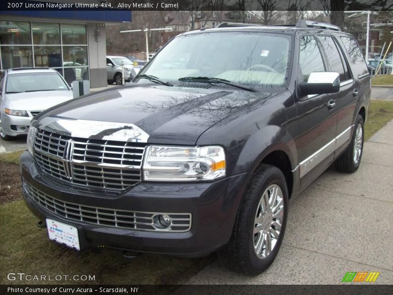 Alloy Metallic / Camel 2007 Lincoln Navigator Ultimate 4x4