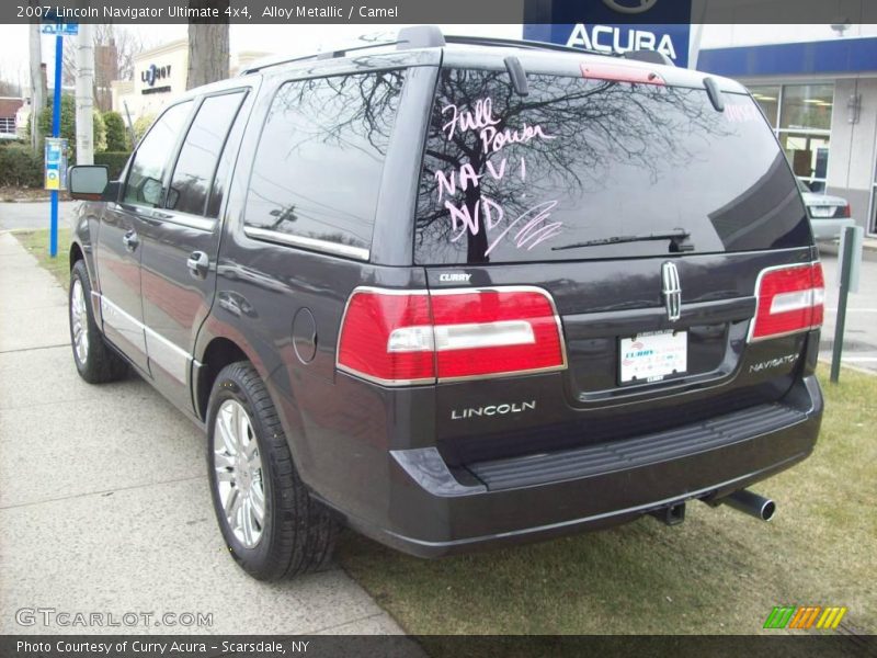 Alloy Metallic / Camel 2007 Lincoln Navigator Ultimate 4x4