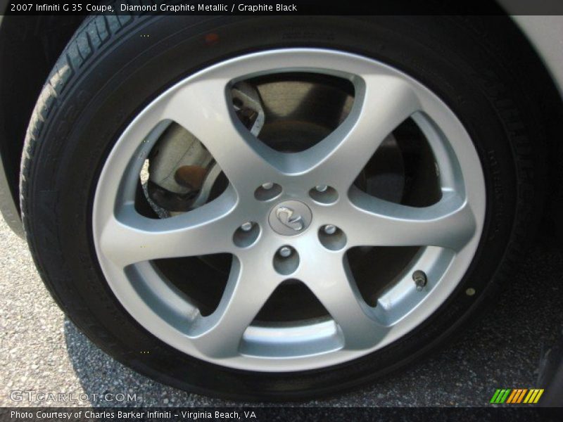 Diamond Graphite Metallic / Graphite Black 2007 Infiniti G 35 Coupe