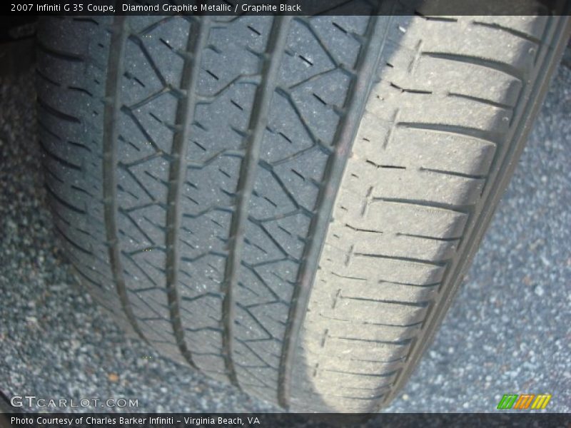Diamond Graphite Metallic / Graphite Black 2007 Infiniti G 35 Coupe