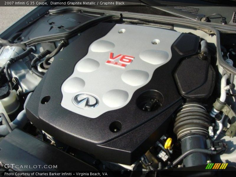 Diamond Graphite Metallic / Graphite Black 2007 Infiniti G 35 Coupe