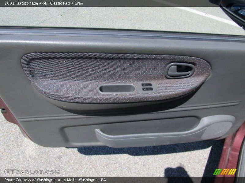 Classic Red / Gray 2001 Kia Sportage 4x4