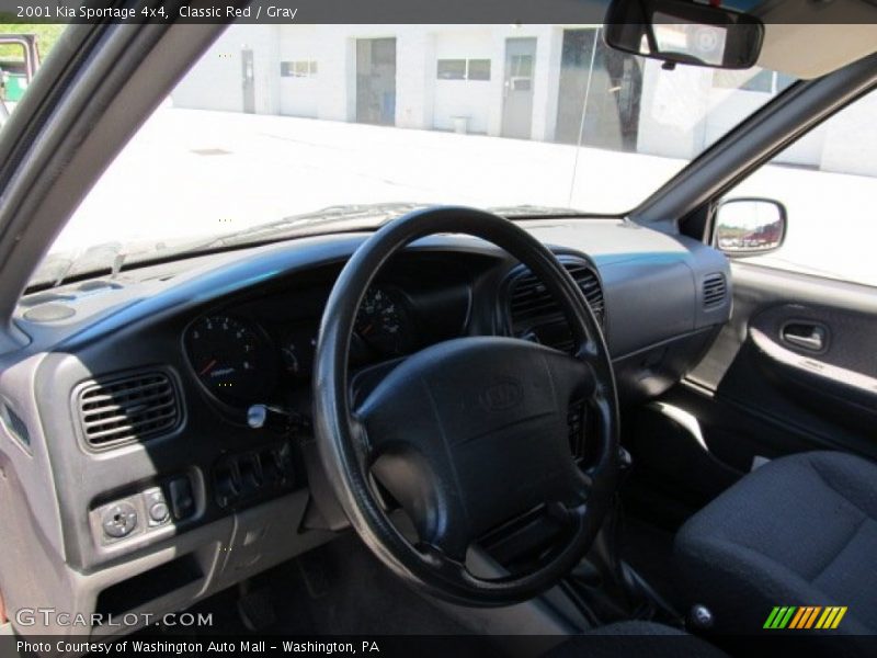 Classic Red / Gray 2001 Kia Sportage 4x4