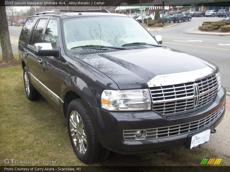 Alloy Metallic / Camel 2007 Lincoln Navigator Ultimate 4x4