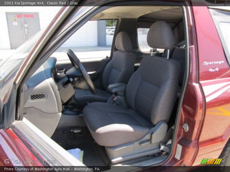 Classic Red / Gray 2001 Kia Sportage 4x4