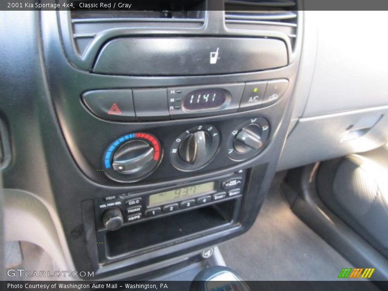 Classic Red / Gray 2001 Kia Sportage 4x4