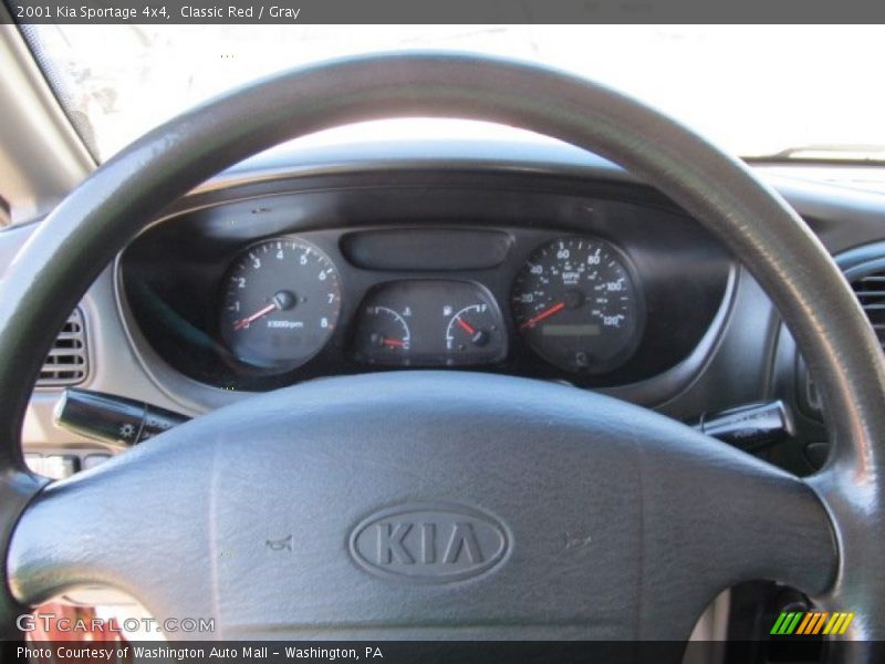 Classic Red / Gray 2001 Kia Sportage 4x4