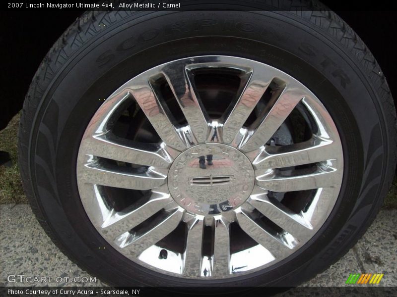 Alloy Metallic / Camel 2007 Lincoln Navigator Ultimate 4x4