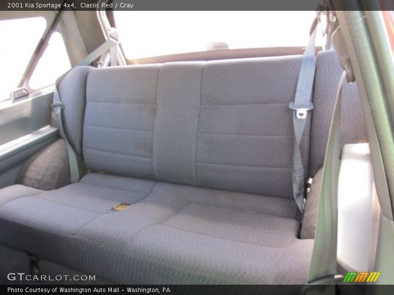 Classic Red / Gray 2001 Kia Sportage 4x4