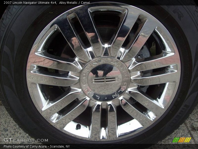 Alloy Metallic / Camel 2007 Lincoln Navigator Ultimate 4x4