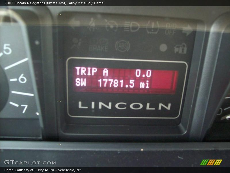 Alloy Metallic / Camel 2007 Lincoln Navigator Ultimate 4x4