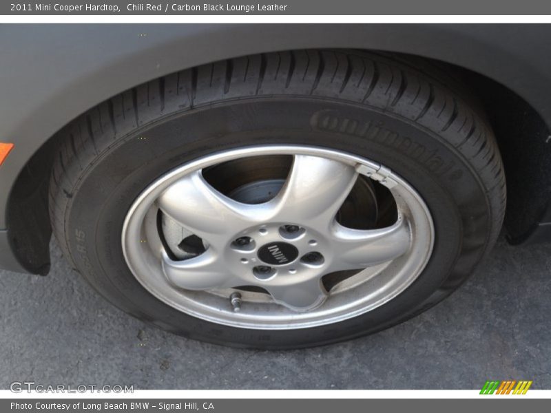 Chili Red / Carbon Black Lounge Leather 2011 Mini Cooper Hardtop