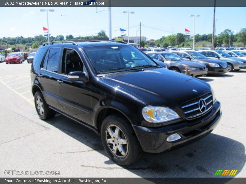 Black / Charcoal 2002 Mercedes-Benz ML 500 4Matic