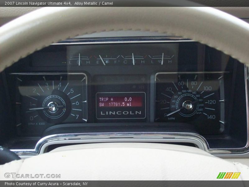 Alloy Metallic / Camel 2007 Lincoln Navigator Ultimate 4x4