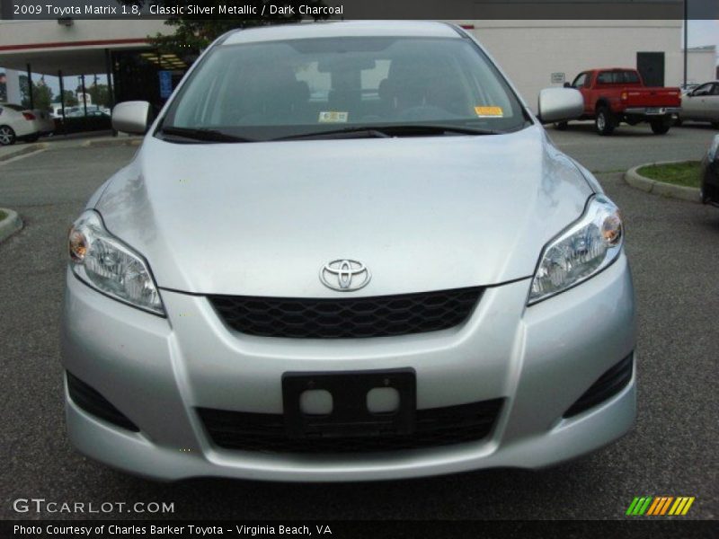 Classic Silver Metallic / Dark Charcoal 2009 Toyota Matrix 1.8