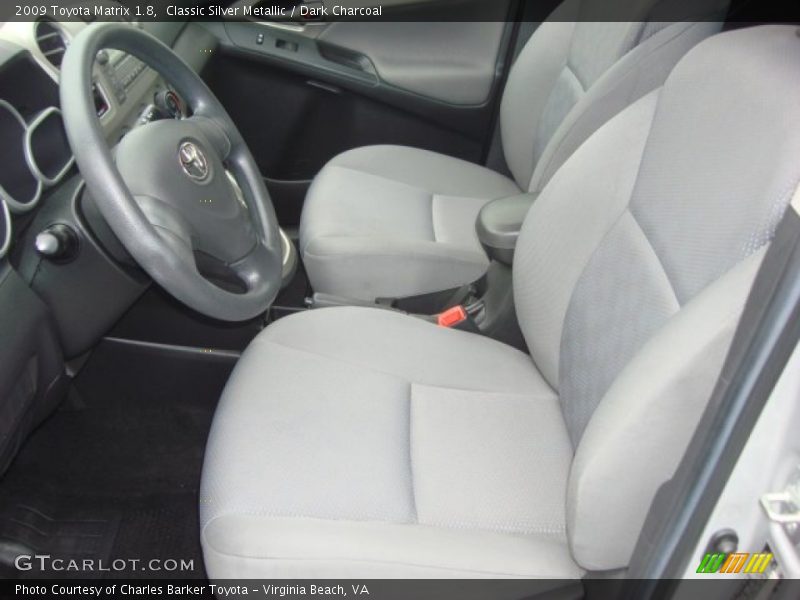 Classic Silver Metallic / Dark Charcoal 2009 Toyota Matrix 1.8