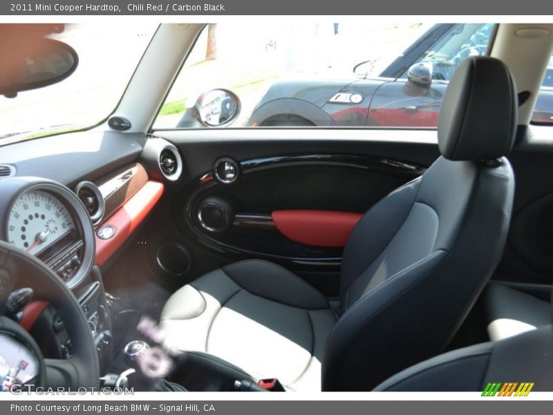 Chili Red / Carbon Black 2011 Mini Cooper Hardtop