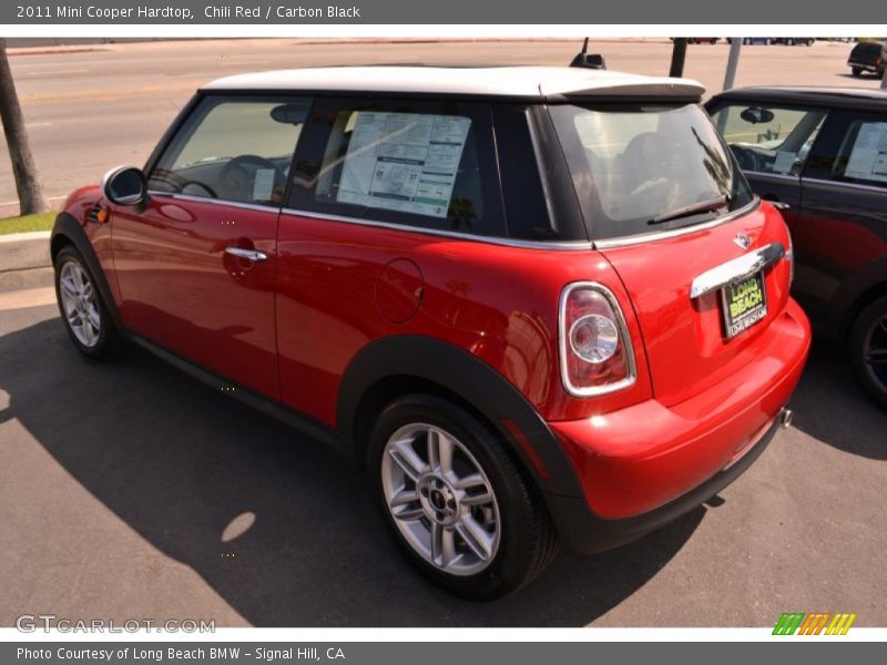 Chili Red / Carbon Black 2011 Mini Cooper Hardtop