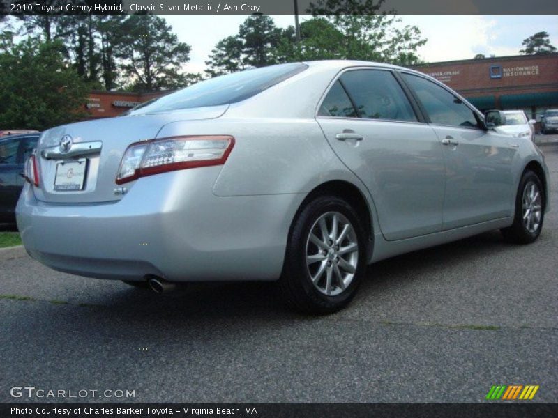 Classic Silver Metallic / Ash Gray 2010 Toyota Camry Hybrid
