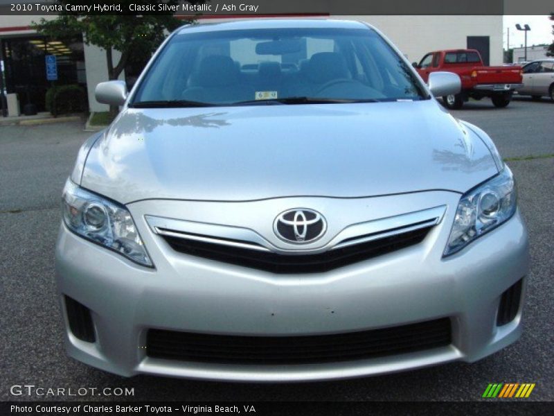 Classic Silver Metallic / Ash Gray 2010 Toyota Camry Hybrid
