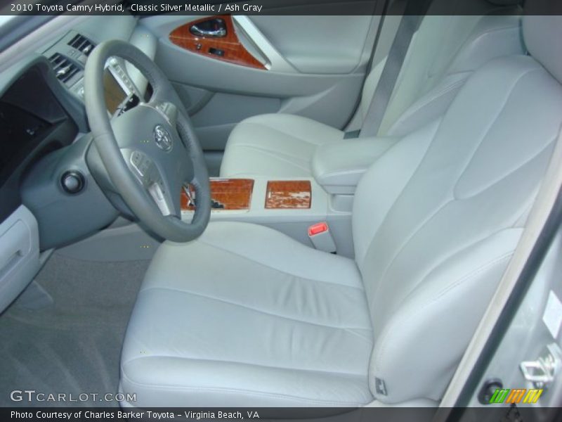 Classic Silver Metallic / Ash Gray 2010 Toyota Camry Hybrid