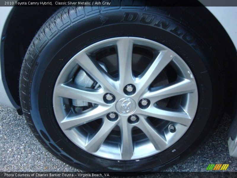 Classic Silver Metallic / Ash Gray 2010 Toyota Camry Hybrid