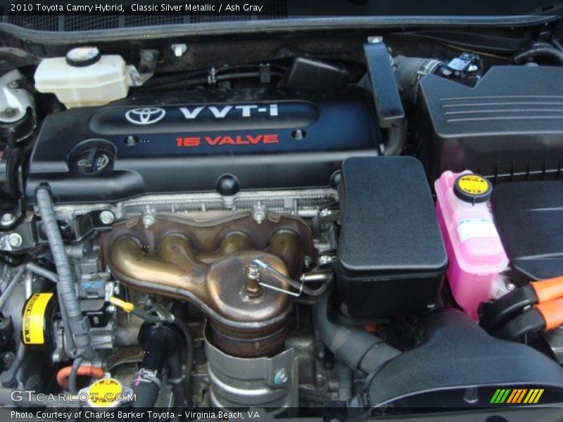 Classic Silver Metallic / Ash Gray 2010 Toyota Camry Hybrid